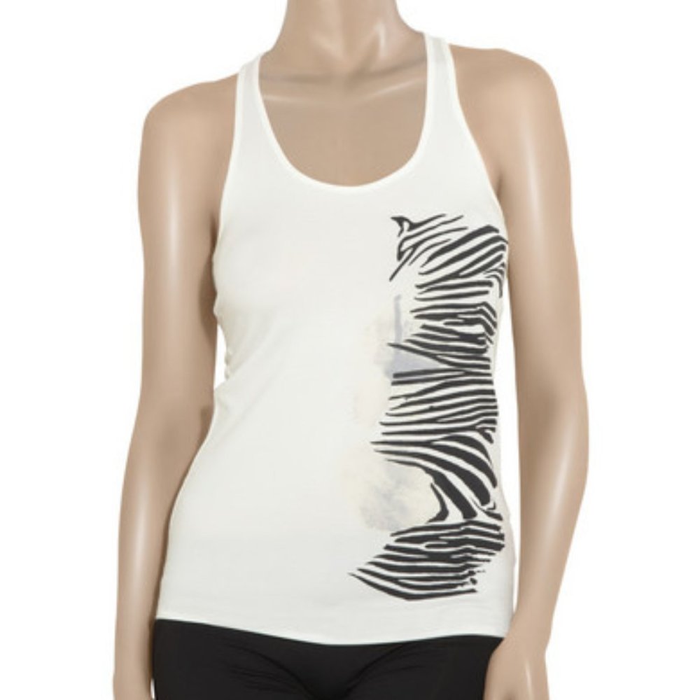 Adidas by Stella McCartney Zebra Tank